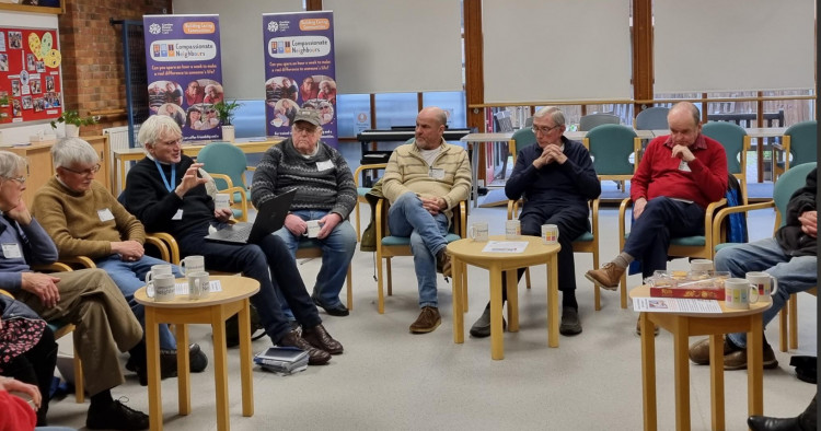 Attendees at the Letchworth Hub. Picture Credit: Carers in Hertfordshire