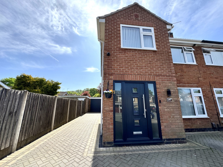 Reddington Homes has a semi-detached property in Coalville on offer at £240,000. Photos: Reddington Homes