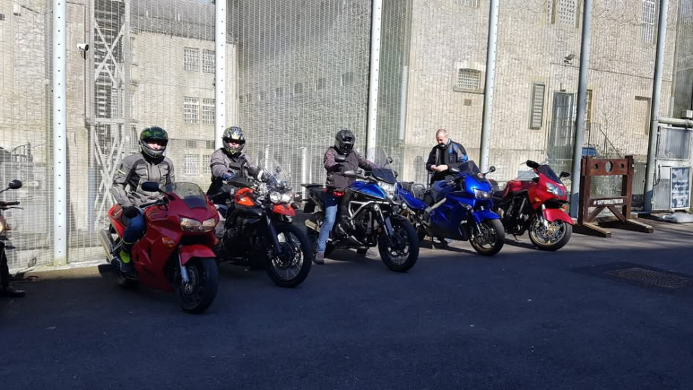 Bikers will ride from Shepton Mallet to Shrewsbury Prison for charity, raising funds for YFW Blood Bikes. Spectators are invited, spots open for riders. (Supplied photo.) Bikers will ride from Shepton Mallet to Shrewsbury Prison for charity, raising funds for YFW Blood Bikes. Spectators are invited, spots open for riders. (Supplied photo.)
