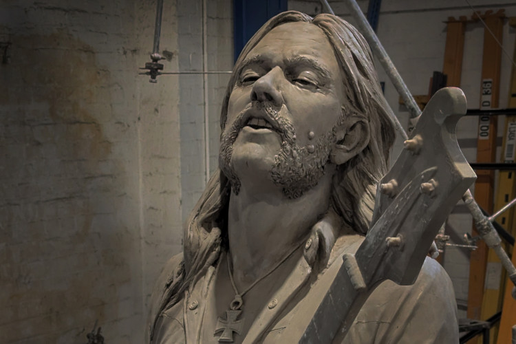 The Lemmy statue will be unveiled on Friday 9 May. 