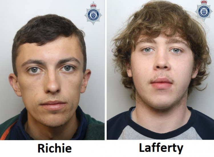 The offenders stole the victim’s Honda Jazz which had been parked outside the address (Image via: Cheshire Constabulary)