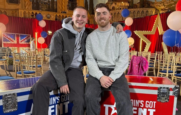 Harry Barnes and Lewis Tigran (Credit: Sylk Dance)