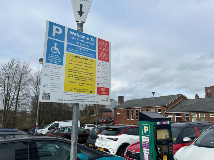 Charges at car parks across Cheshire East will increase at the end of May (Credit: Nub News)