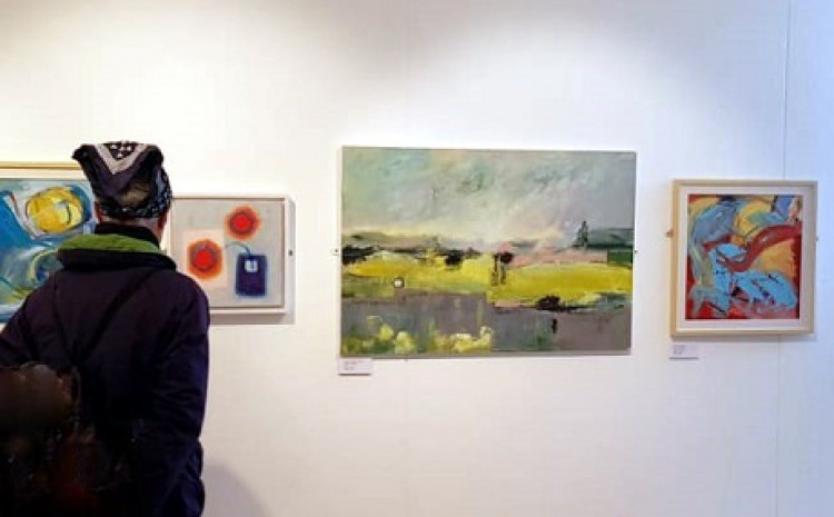 UK Artists Art Exhibition, Rugby Art Gallery