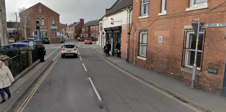 The Artisan Market takes place in Brook Street,Ashby de la Zouch. Photo: Instantstreetview.com