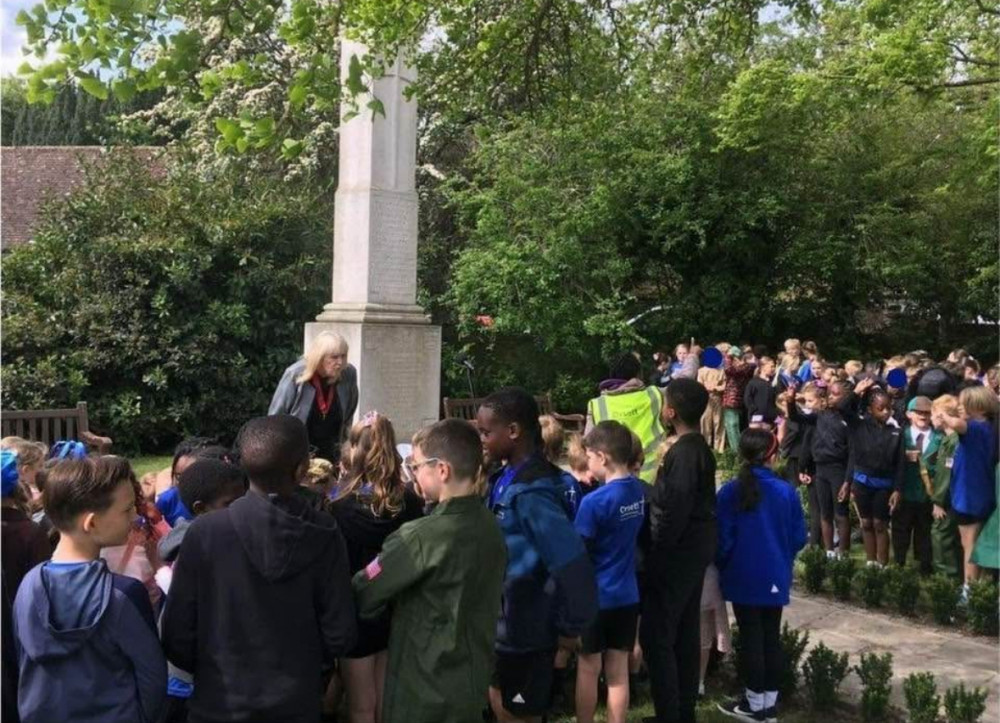Orsett primary pupils at this morning's service. Orsett primary pupils at this morning's service.