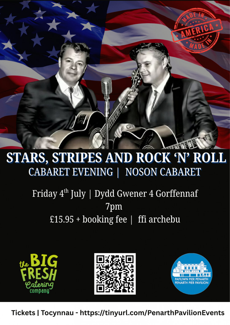 Cabaret Evening - Stars, Stripes and Rock 'n' Roll Cabaret Evening - Stars, Stripes and Rock 'n' Roll