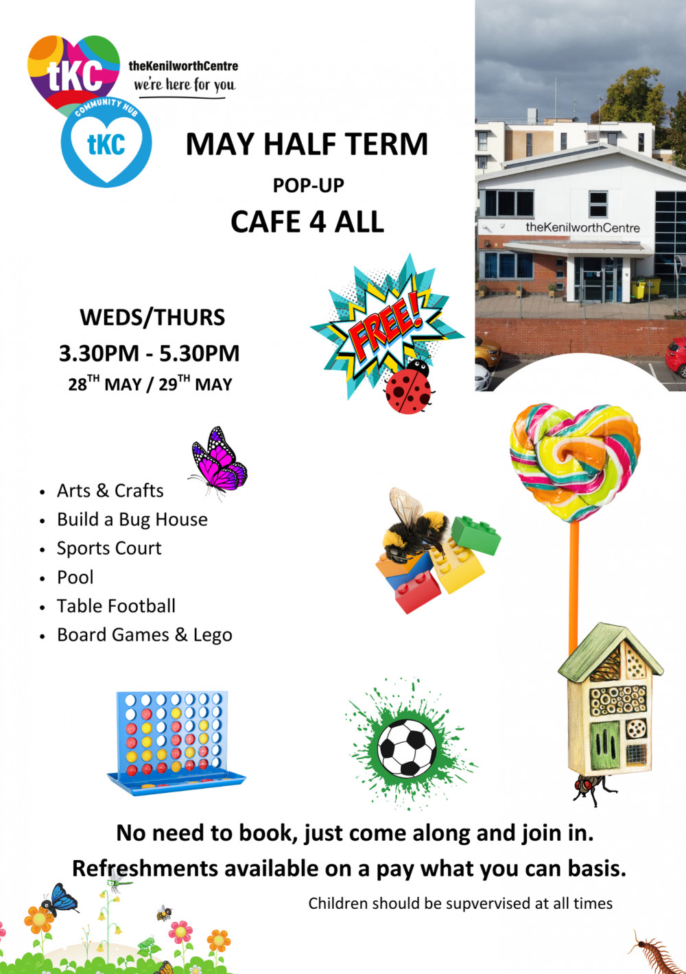 May Half Term Pop-Up Cafe May Half Term Pop-Up Cafe