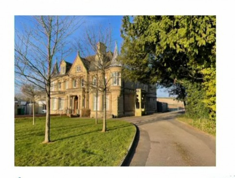 The Monkton Hall main building. The new hub will be built to its rear.