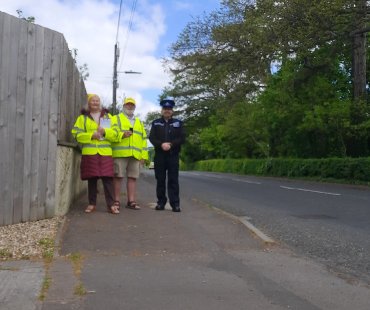 Street launches Community Speed Watch with volunteers (Photo: S&S Police) 