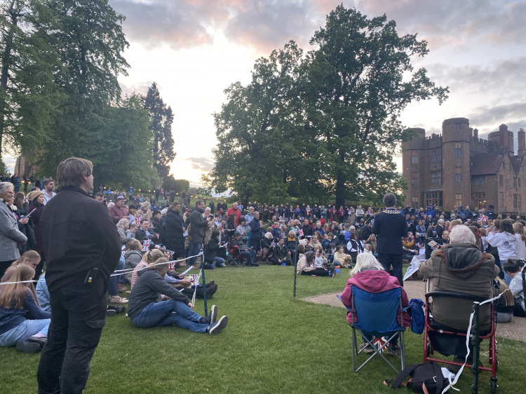 Kenilworth's VE Day commemorations were held at Kenilworth Castle (Image by Nub News)