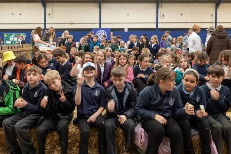 Over 1,600 kids explored agriculture hands-on at Bath & West's Field to Food Day, focusing on farm-to-fork learning. (Photo: B&S Showground) 