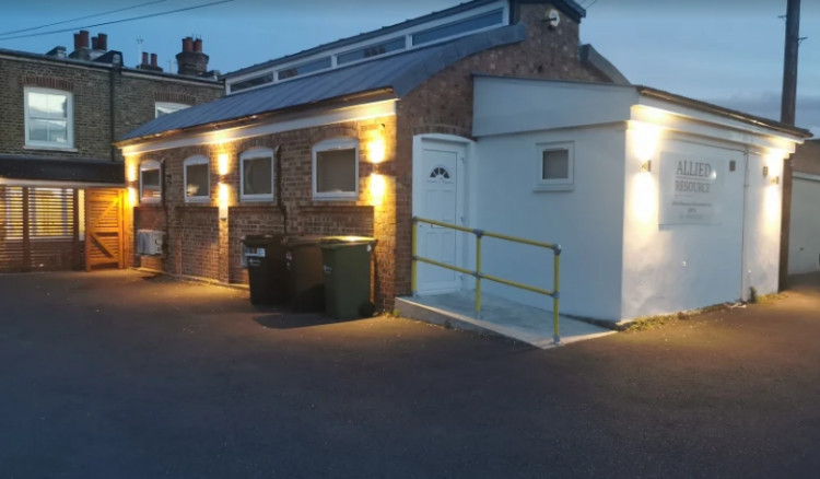 The site, located at Unit 4 Princes Works Princes Road Teddington TW11 0RW, was formerly an office for Allied Resource Recruitment Ltd (Credit: Allied Resource Recruitment Ltd)