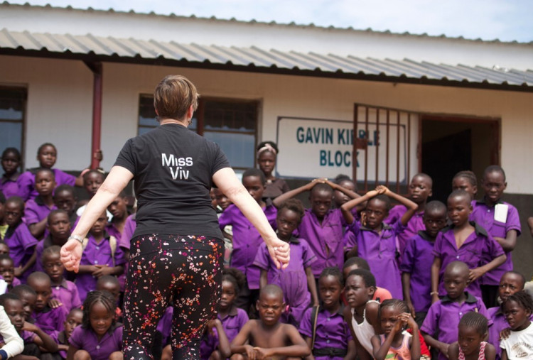Viv Kibble teaches dance (images supplied)