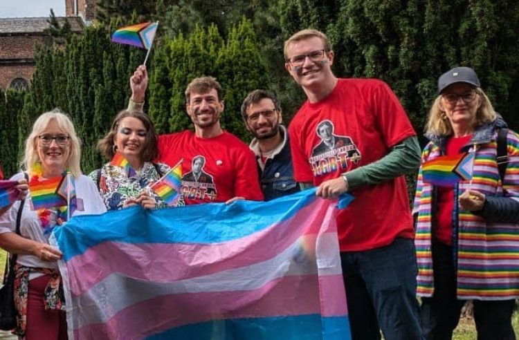Tim Roca has pledged his support to fighting for trans rights (Credit: Councillors James Barber-Chadwick & Sandy Livingstone)