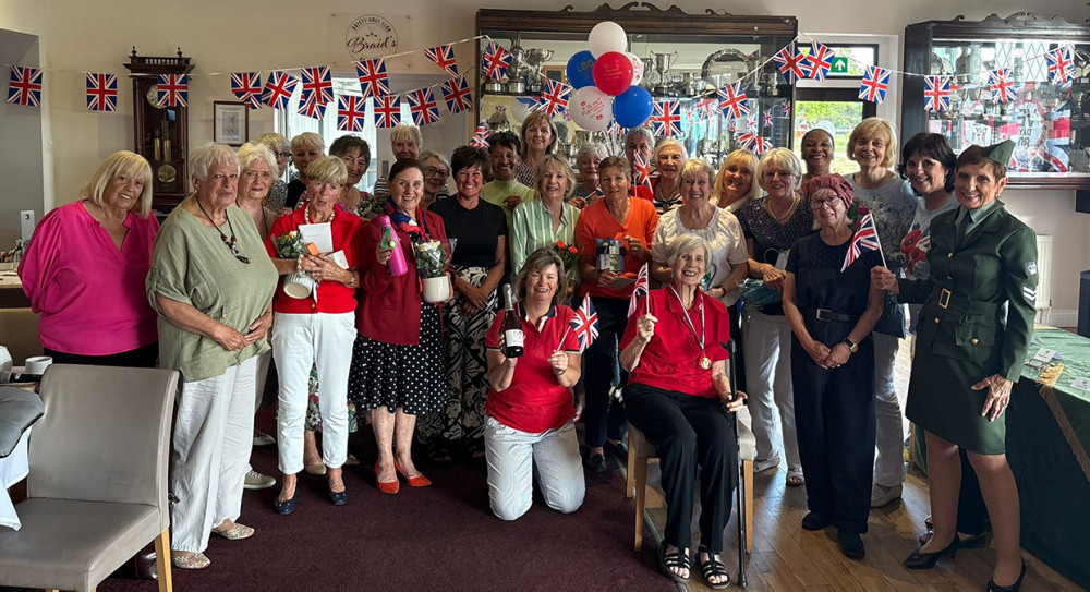 Orsett Golf Club ladies enjoyed a VE Day celebration. Orsett Golf Club ladies enjoyed a VE Day celebration.