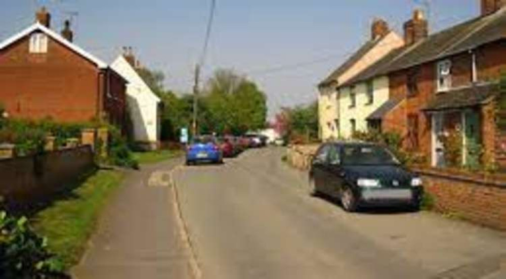 Church Road, Chelmondiston (library picture)