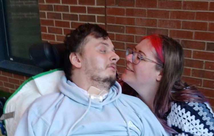 Blake Pennell suffered a rare stroke after contracting E. coli. (Lauren Hale / SWNS)