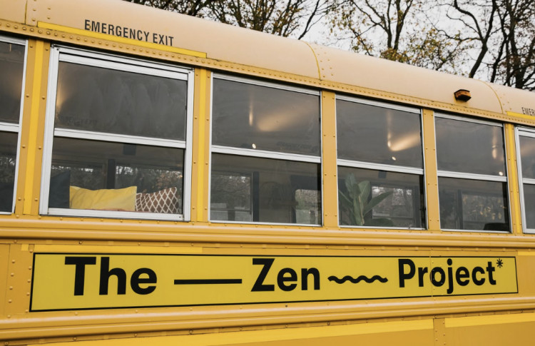 The Zen bus is coming to Leamington Spa in time for Mental Health Awareness Week 2025 (images via Royal Leamington Spa Town Centre)