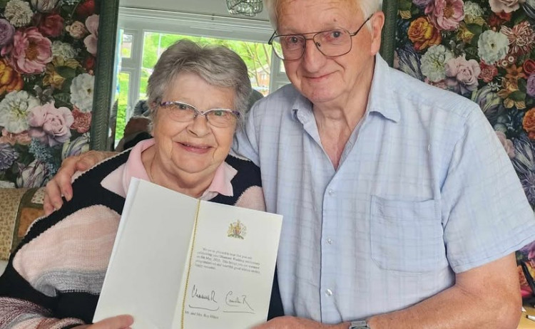Karen and Roy Hilton recently celebrated 60 years of marriage (Credit: Steph Hilton)