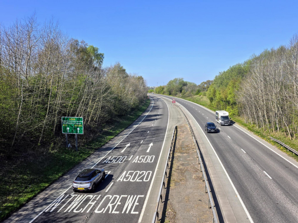 On Sunday 11 May, Cheshire Police recieved reports of an incident on the A500 by Weston. On Sunday 11 May, Cheshire Police recieved reports of an incident on the A500 by Weston.