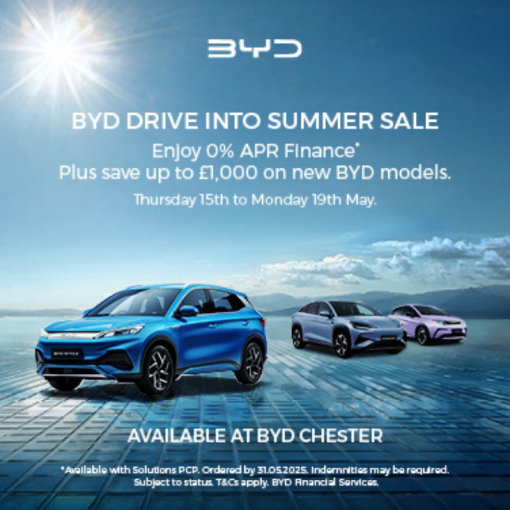 BYD Chester Drive Into Summer Sale Event BYD Chester Drive Into Summer Sale Event