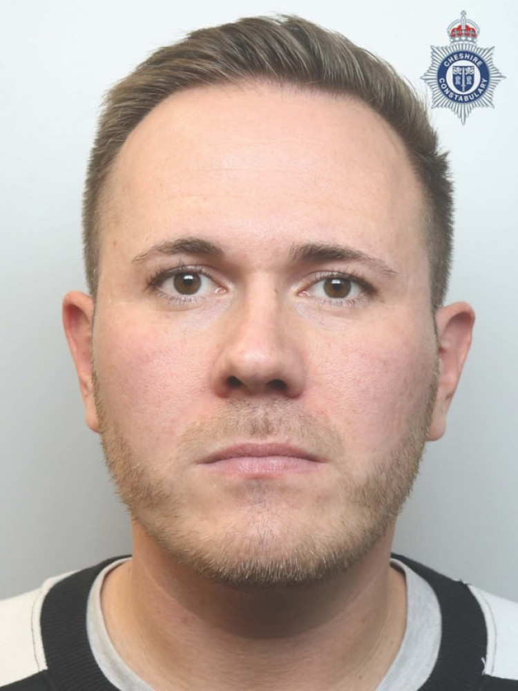 James Hall was sentenced to 30 months for controlling and coercive behaviour, stalking and assault by beating. (Photo: Cheshire Police)