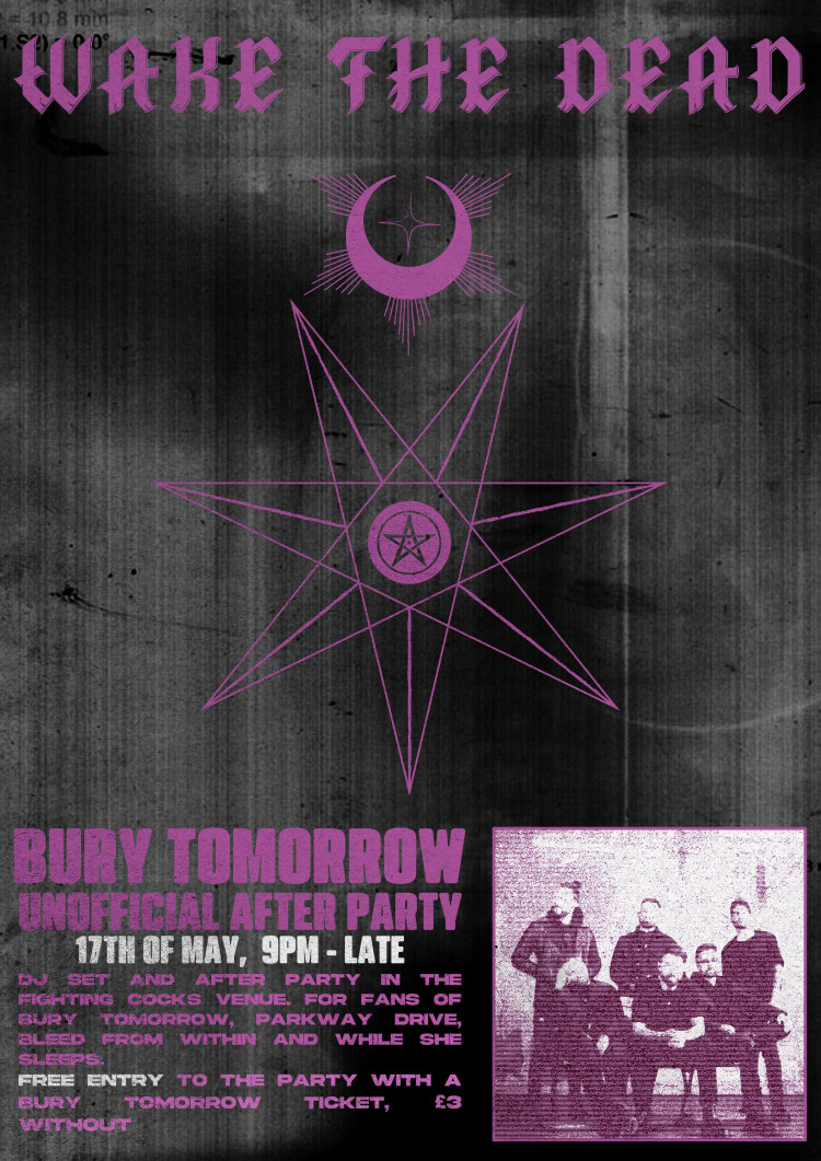 Unoffical Bury Tomorrow afterparty Unoffical Bury Tomorrow afterparty