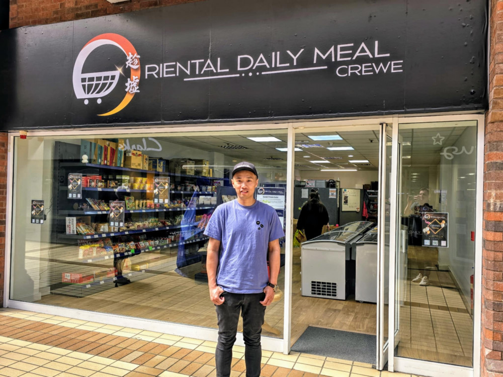 Oriental Daily Meal, The Market Shopping Centre, officially opened on Saturday 10 May, Run by husband and wife, Bryan (pictured) and Polly, from Hong Kong (Ryan Parker). Oriental Daily Meal, The Market Shopping Centre, officially opened on Saturday 10 May, Run by husband and wife, Bryan (pictured) and Polly, from Hong Kong (Ryan Parker).