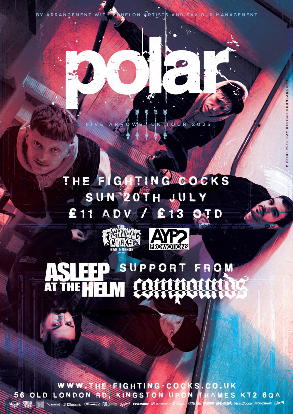 Polar Five Arrows UK Tour Polar Five Arrows UK Tour