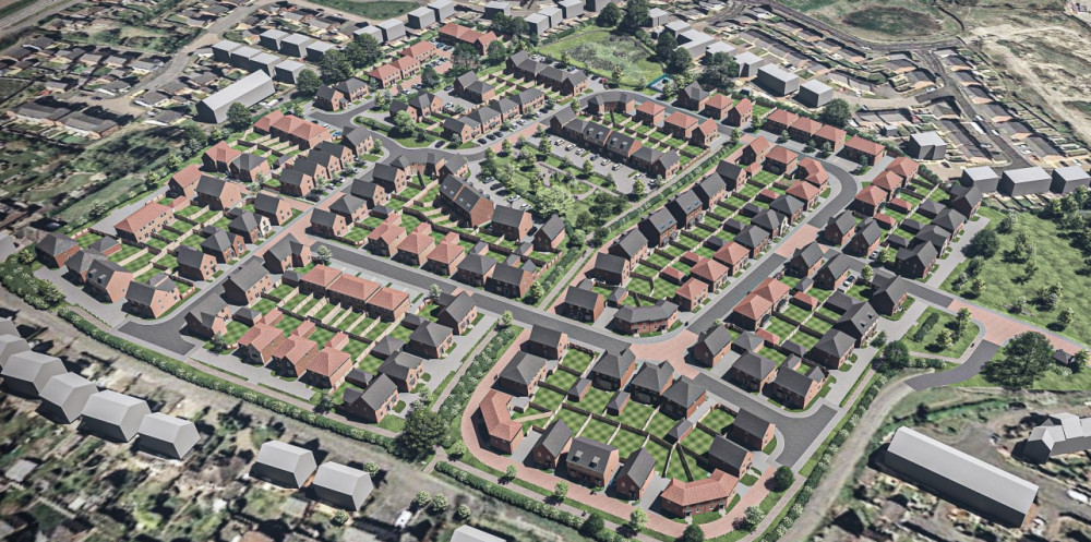 An image of the planned new development just a few miles from Ashby de la Zouch. Image: Nineteen47 An image of the planned new development just a few miles from Ashby de la Zouch. Image: Nineteen47
