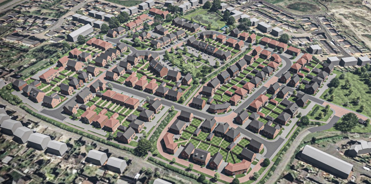 An image of the planned new development just a few miles from Ashby de la Zouch. Image: Nineteen47