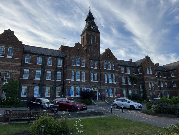 St Peter's Hospital on Spital Road. (Credit: Chloe Brewster)