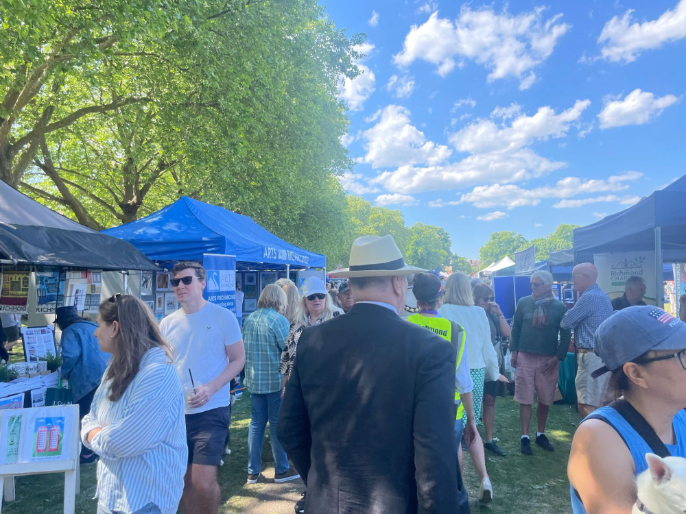 Visitors could browse over 200 stalls at the fair (credit: Lucy Blackmur). Visitors could browse over 200 stalls at the fair (credit: Lucy Blackmur).