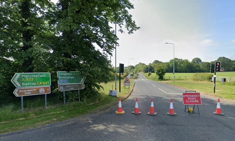 Stock image of the A34 near Chelford (Credit: Google Maps)