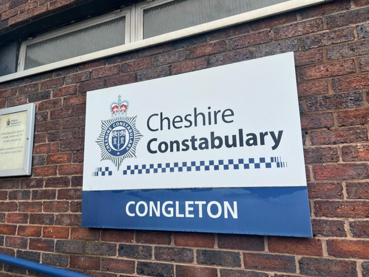 A suspected burglar was arrested in Congleton on Monday, May 12 (Credit: Nub News)