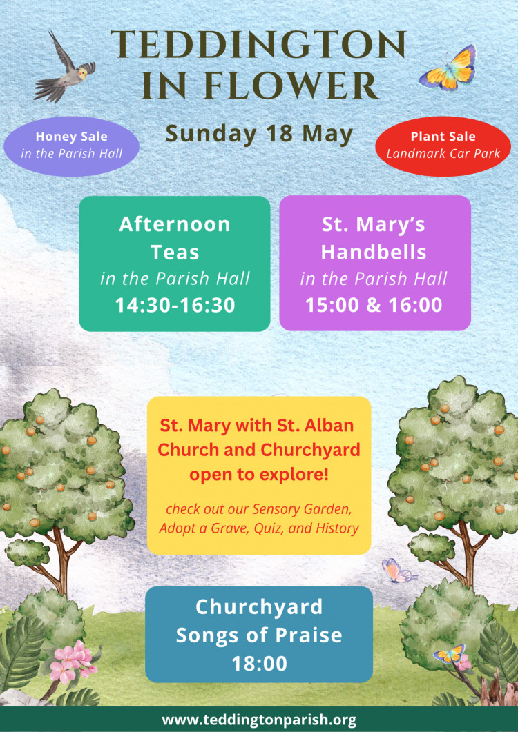 Teddington In Flower Teas & Handbells Teddington In Flower Teas & Handbells