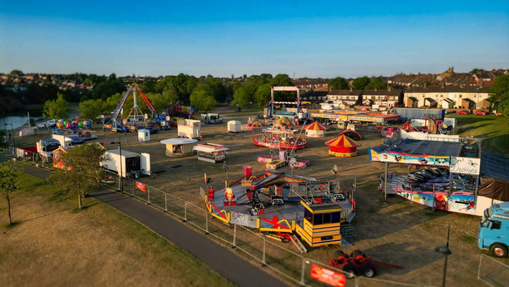 There's lots going on in Stoke-on-Trent this weekend including the return of Funderpark. (OnlyDrones) There's lots going on in Stoke-on-Trent this weekend including the return of Funderpark. (OnlyDrones)