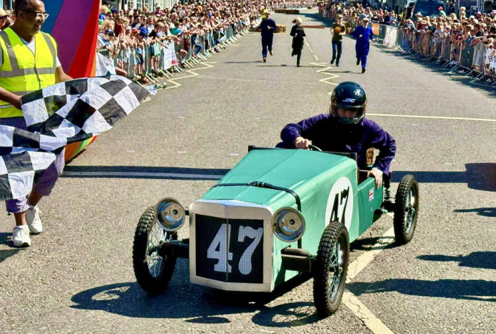The Ashby Soapbox Derby in Ashby de la Zouch Town Centre is this Sunday. Photo: Ashby Nub News The Ashby Soapbox Derby in Ashby de la Zouch Town Centre is this Sunday. Photo: Ashby Nub News