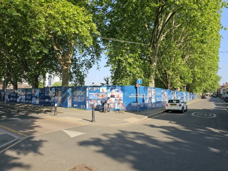 Enabling works have begun at Kingston's Kingfisher Leisure Centre (Credit: Councillor Olly Wehring)