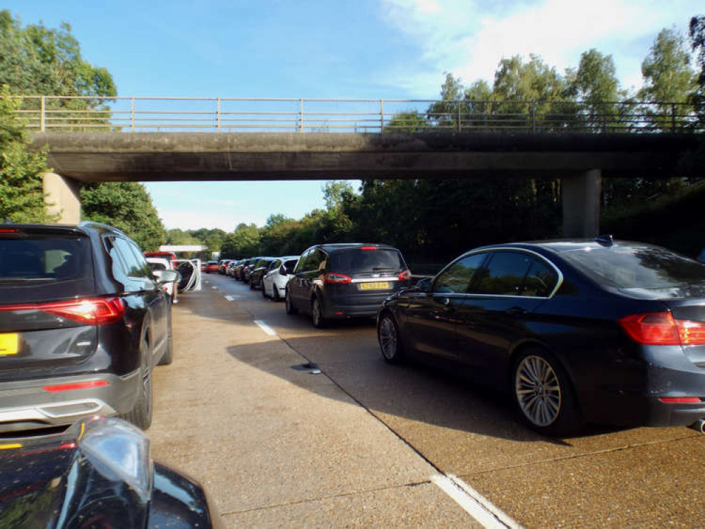 Winney caused nuisance for motorists on the A14 Winney caused nuisance for motorists on the A14