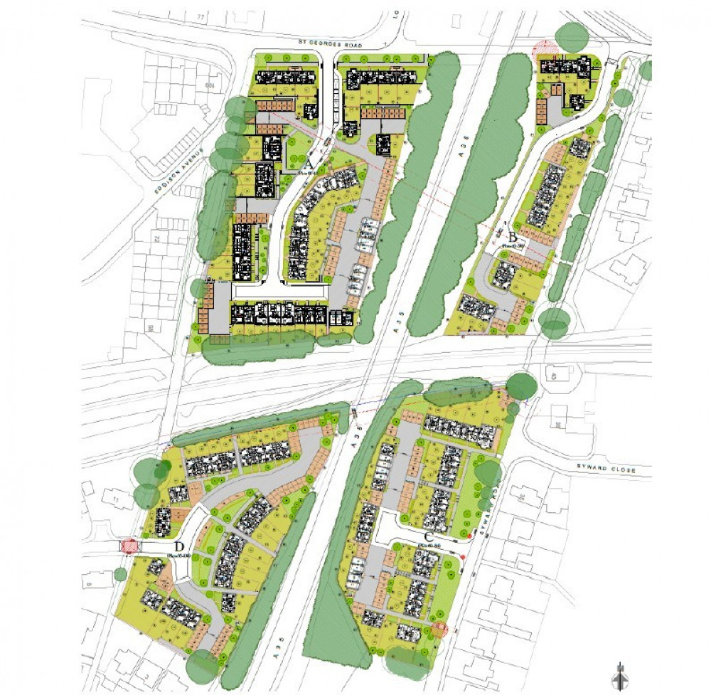 How the site might be developed. How the site might be developed.