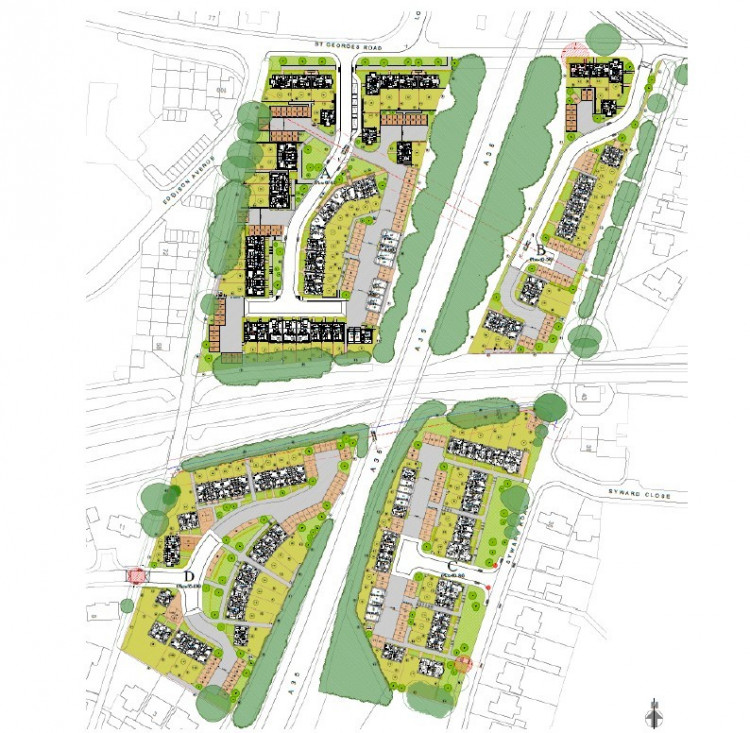 How the site might be developed.
