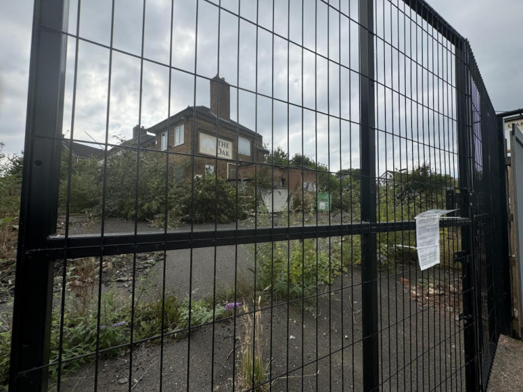The Oak has been in derelict state for some years. Photo: Coalville Nub News