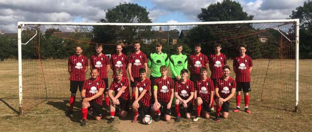 Holbrook Swan FC reserves are a new side helped with funding for kit for their opening season by UK Power Networks (Picture credit: UK Power Networks) Holbrook Swan FC reserves are a new side helped with funding for kit for their opening season by UK Power Networks (Picture credit: UK Power Networks)