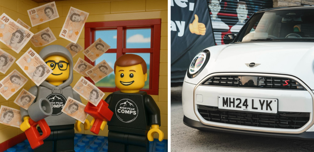 High Peak Comps - a local competitions firm - is hosting two exciting prize draws; one for a Mini Cooper S, and another for Lego sets (Image - High Peak Comps) High Peak Comps - a local competitions firm - is hosting two exciting prize draws; one for a Mini Cooper S, and another for Lego sets (Image - High Peak Comps)