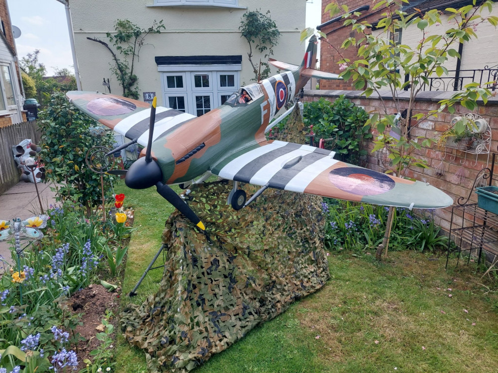 Ray from Cubbington spent five years building a replica model of a Spitfire fighter (images via Ray Burden / SWNS) Ray from Cubbington spent five years building a replica model of a Spitfire fighter (images via Ray Burden / SWNS)