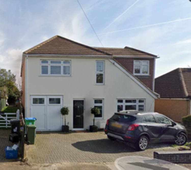 The proposed house is located at 7 Coombe Crescent Hampton TW12 3PD (Credit: The Future Works / Richmond Council Planning Applications)