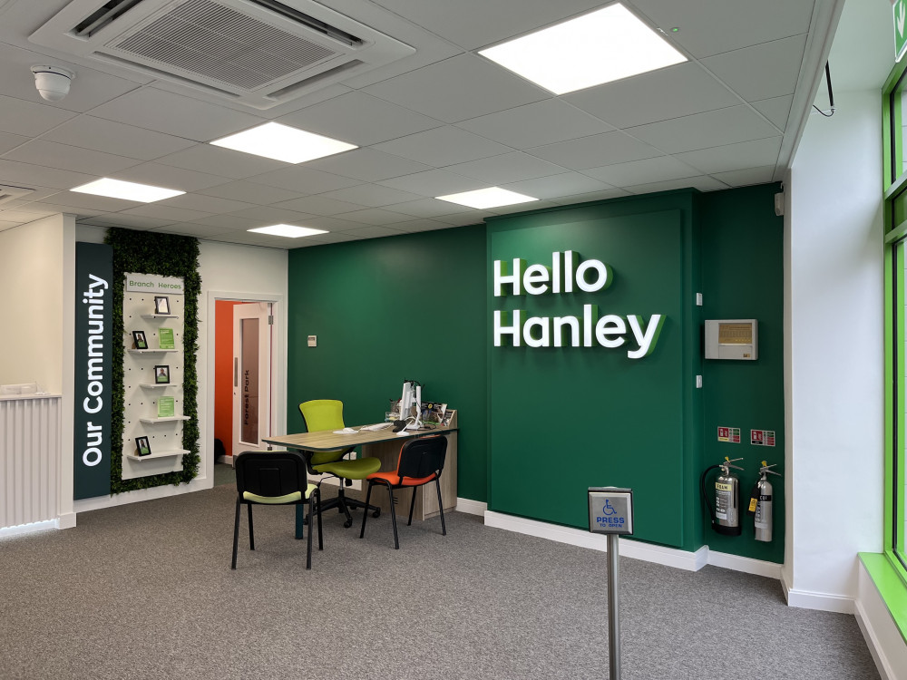 Leek Building Society’s Hanley branch stays strong on the high street. (Leek Building Society) Leek Building Society’s Hanley branch stays strong on the high street. (Leek Building Society)