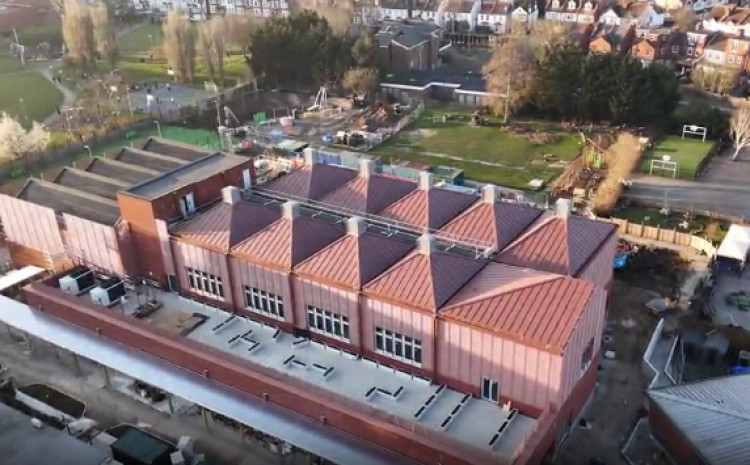 The new buildings are at St Phillips School in Chessington and Burlington Junior School (Credit: Kingston Council)